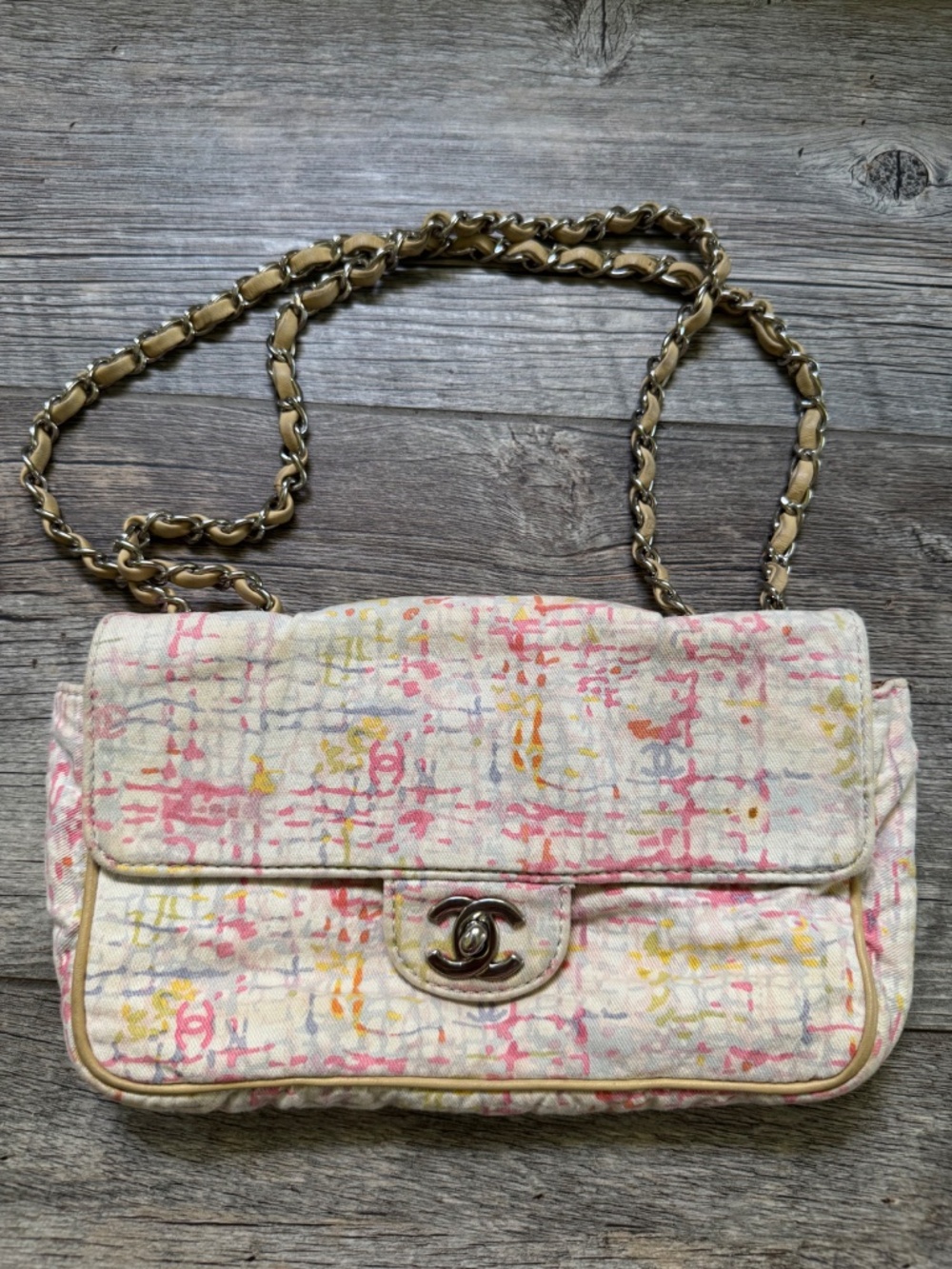 Chanel Watercolor Flap Bag - Picture 3 of 12